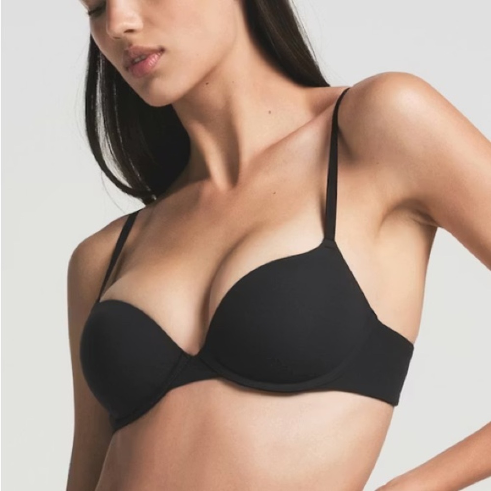 Skims fits everybody push up Demi bra onyx 40DDD